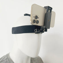 Load image into Gallery viewer, Cell Phone Chest Strap Holder Headband Mounting Kit Headband Cell Phone Mounting Bracket
