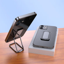 Load image into Gallery viewer, Metal Universal Finger Ring Phone Holder Stand Bracket Mini Phone Holder 360 Degree Rotating for Mobile Phone Pad Back Sticker
