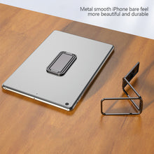 Load image into Gallery viewer, Metal Universal Finger Ring Phone Holder Stand Bracket Mini Phone Holder 360 Degree Rotating for Mobile Phone Pad Back Sticker
