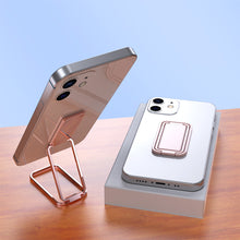 Load image into Gallery viewer, Metal Universal Finger Ring Phone Holder Stand Bracket Mini Phone Holder 360 Degree Rotating for Mobile Phone Pad Back Sticker
