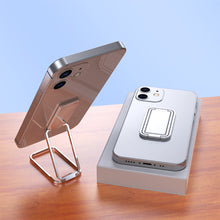 Load image into Gallery viewer, Metal Universal Finger Ring Phone Holder Stand Bracket Mini Phone Holder 360 Degree Rotating for Mobile Phone Pad Back Sticker
