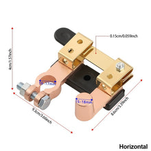 Load image into Gallery viewer, Car Top Post Knife Blade Master Switch Battery Disconnect Shut Off Switch 12V 24V For Auto RV Boat Truck
