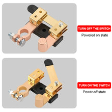 Load image into Gallery viewer, Car Top Post Knife Blade Master Switch Battery Disconnect Shut Off Switch 12V 24V For Auto RV Boat Truck
