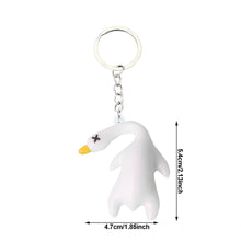 Load image into Gallery viewer, Car Key Chain Pendant Pendant Keychain Delicate Simple Funny Hanging Duck Key Chain for Girls Couple Bag
