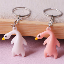 Load image into Gallery viewer, Car Key Chain Pendant Pendant Keychain Delicate Simple Funny Hanging Duck Key Chain for Girls Couple Bag
