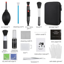 Load image into Gallery viewer, 47Pcs Camera Cleaner Kit DSLR Lens Digital Camera Sensor Cleaning Set for Sony Fujifilm Nikon Canon SLR DV Cameras Clean Kit
