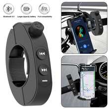 Load image into Gallery viewer, Motorcycle Handlebar Control Bluetooth Wireless Hands-free Calls Remote Control Bike Handlebar Media Contrl for Bicycle Car
