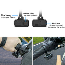Load image into Gallery viewer, Motorcycle Handlebar Control Bluetooth Wireless Hands-free Calls Remote Control Bike Handlebar Media Contrl Type-C Waterproof

