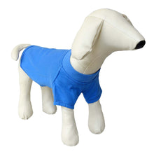 Load image into Gallery viewer, L-2XL Solid Color Dog T-Shirt Summer Cotton Dog Vest Breathable Soft Shirt for Small Medium Large Dogs
