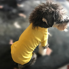 Load image into Gallery viewer, 2XL-4XL Solid Color Dog T-Shirt Summer Cotton Dog Vest Breathable Soft Shirt for Small Medium Large Dogs
