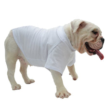 Load image into Gallery viewer, M-XL Solid Color Dog T-Shirt Summer Cotton Dog Vest Breathable Soft Shirt for French Bulldog English Bulldog
