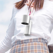 Load image into Gallery viewer, 4000mAh USB Rechargeable Fan Handheld Ice Cooling Fan Refrigeration Turbo Digital Display Electric Fan Office Desktop Outdoor
