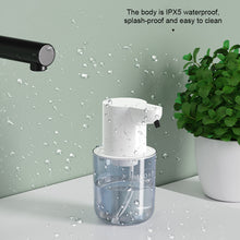 Load image into Gallery viewer, 400ML Automatic Foam Soap Dispenser Smart Bathroom Shampoo Shower Liquid Dispenser Kitchen Detergent Dispenser
