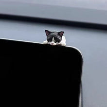 Load image into Gallery viewer, Car Ornament Center Console Navigator Screen Sleeping Cat Decoration For Computer Display Lying Cat Animal Sculpture
