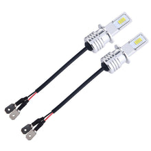 Load image into Gallery viewer, Pair 80W H3 Car Headlight 3570 2SMD LED Bulb Head Lamp 4000LM LED Chips Fog Bulb 6000K White Blue Yellow DC12V 24V
