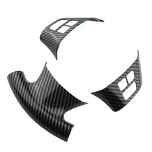 Load image into Gallery viewer, 3Pcs/Set Carbon Fiber Steering Wheel Cover Decorative Patch For BMW 1 3 Series E87 E90 E92 E93 2005-2012
