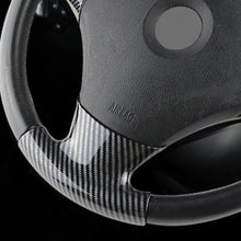 Load image into Gallery viewer, 3Pcs/Set Carbon Fiber Steering Wheel Cover Decorative Patch For BMW 1 3 Series E87 E90 E92 E93 2005-2012
