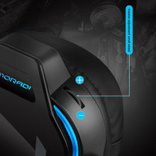 Load image into Gallery viewer, Professional Gaming E-Sports Headphones With RGB Lighting Over-Ear Wired Headphones With Microphone For Laptops Computers
