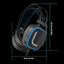 Load image into Gallery viewer, Professional Gaming E-Sports Headphones With RGB Lighting Over-Ear Wired Headphones With Microphone For Laptops Computers
