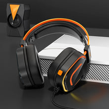 Load image into Gallery viewer, Professional Gaming E-Sports Headphones With RGB Lighting Over-Ear Wired Headphones With Microphone For Laptops Computers
