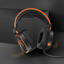 Load image into Gallery viewer, Professional Gaming E-Sports Headphones With RGB Lighting Over-Ear Wired Headphones With Microphone For Laptops Computers
