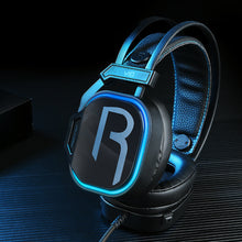 Load image into Gallery viewer, Professional Gaming E-Sports Headphones With RGB Lighting Over-Ear Wired Headphones With Microphone For Laptops Computers
