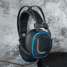 Load image into Gallery viewer, Professional Gaming E-Sports Headphones With RGB Lighting Over-Ear Wired Headphones With Microphone For Laptops Computers
