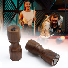 Load image into Gallery viewer, Billiard Cue Tip Wooden Drum-Shaped Repair Tool Needle Punching Grinding Tool Billiard Equipment Accessories
