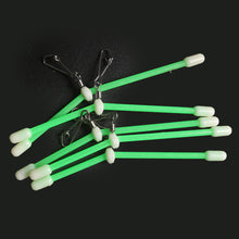 Load image into Gallery viewer, 5PCS 7-25CM Luminous Plastic Pipe Bottom Fishing Balance Sea Fishing Long Throw Anti-Winding Plastic Elbow Pipe Lure Accessories

