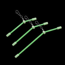 Load image into Gallery viewer, 5PCS 7-25CM Luminous Plastic Pipe Bottom Fishing Balance Sea Fishing Long Throw Anti-Winding Plastic Elbow Pipe Lure Accessories
