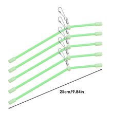 Load image into Gallery viewer, 5PCS 7-25CM Luminous Plastic Pipe Bottom Fishing Balance Sea Fishing Long Throw Anti-Winding Plastic Elbow Pipe Lure Accessories

