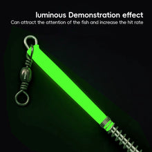 Load image into Gallery viewer, 10PCS 15/20/30/40CM Luminous Curved Blade Balance For Sea Fishing Stainless Steel Single-Blade Balance Hook Divider Fishing Gear
