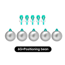 Load image into Gallery viewer, 5PCS Detachable Soft Core Anti-Injury Wire Running Lead Pendant With No-Binding Position Beans Anti-Water Running Spherical Running Lead
