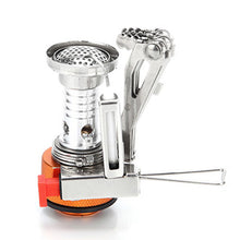 Load image into Gallery viewer, Portable Mini Folding Burner Head Integrated Outdoor Camping Stove With Burner Head Press Electronic Ignition
