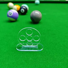 Load image into Gallery viewer, 1PC 5-Hole Billiard Cue Stroke Practice Trainer Straightness Training Acrylic Aiming Tool Billiards Accessories
