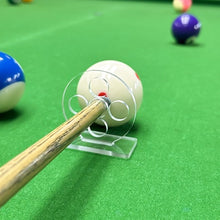 Load image into Gallery viewer, 1PC 5-Hole Billiard Cue Stroke Practice Trainer Straightness Training Acrylic Aiming Tool Billiards Accessories

