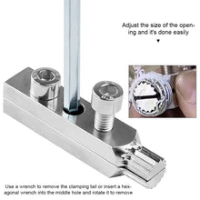 Load image into Gallery viewer, 4/6 Point Faucet Angle Valve Wire Extractor Water Pipe Breakage Broken Wire Slide Tooth Broken End Removal Tool Accessory Set
