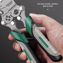 Load image into Gallery viewer, Wire Stripper Foldable Cable Cutter Stripper Pliers Multi-Function Electrician Hand Tool For Wires Cutting Crimping Winding
