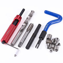 Load image into Gallery viewer, 60Pcs Wire Thread Insert M3 M4 M5 M6 M8 M10 M12 Fastening Thread Insert Stainless Steel Spiral Wire Screw Sleeve Wear Repair Kit
