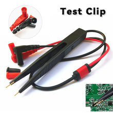 Load image into Gallery viewer, Capacitor Clip LCR Universal Test Clip Capacitor Resistance Detector Line Capacitance Test Leads Multimeter Accessories
