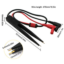 Load image into Gallery viewer, Capacitor Clip LCR Universal Test Clip Capacitor Resistance Detector Line Capacitance Test Leads Multimeter Accessories
