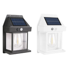 Load image into Gallery viewer, Motion Sensor Outdoor Solar Wall Lamp Waterproof Tungsten Filament Lamp Induction Lamp Household Light Garden Wall Light
