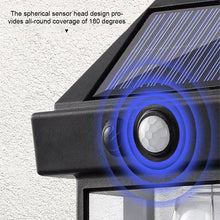 Load image into Gallery viewer, Motion Sensor Outdoor Solar Wall Lamp Waterproof Tungsten Filament Lamp Induction Lamp Household Light Garden Wall Light
