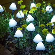 Load image into Gallery viewer, 3.5m 10 LED Solar Mushroom Lights Outdoor Waterproof Lawn Fairy Lights Street Lights for Garden Patio Path Landscape Decoration Lamps
