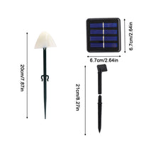 Load image into Gallery viewer, 3.5m 10 LED Solar Mushroom Lights Outdoor Waterproof Lawn Fairy Lights Street Lights for Garden Patio Path Landscape Decoration Lamps
