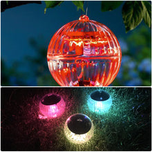 Load image into Gallery viewer, Led Swimming Pool Ball Solar Floating Lamps Solar Panel Powered Pond Drift IP44 Waterproof Glow Show Disco Color Changing Lights
