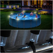 Load image into Gallery viewer, LED Solar Lamp Pool Lights Waterproof Solar Lights Decor Outdoor Swimming Pool Fence Garden Decoration Lamp For Yard
