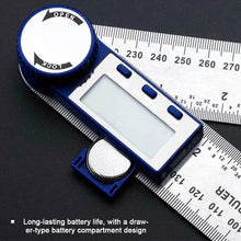 Load image into Gallery viewer, 2 in 1 Digital Angle Detector Scale Suitable for Woodworking Measurement Tools High Accuracy Mutifunction Tools
