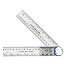 Load image into Gallery viewer, 2 in 1 Digital Angle Detector Scale Suitable for Woodworking Measurement Tools High Accuracy Mutifunction Tools
