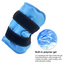 Load image into Gallery viewer, Gel Knee Brace Mobility Aids Reusable Ice Packs Rehabilitative Knee Support with Hot Cold Packs Knee Ice Pack Wrap for Swelling Arthritis Pain
